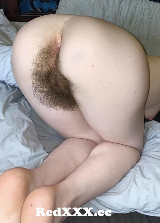Her hairy pussy is gaping