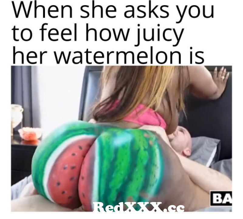 Two juicy melons to fuck it hard between