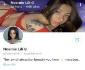 Lili leaked noemie onlyfans 
