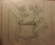 I drew Nora in a bikini thoughts? OC (Prof Cyan) from nora fateh hot bikini
