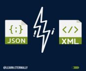 Difference between JSON and XML. from manifest json