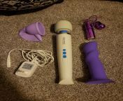 Legitimate Hitachi Wand!! Also, the Maia. Both used only once! Wand comes with plug in (when charged is cordless) and purple attachment. The Maia is the perfect shape!! Just too thick for me. Also pictured, a vibrator with 8 speeds. Make an offer! from mel maia nu