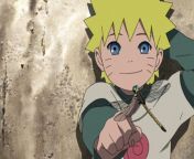 Young Naruto fingering Fū, colorized from young naruto